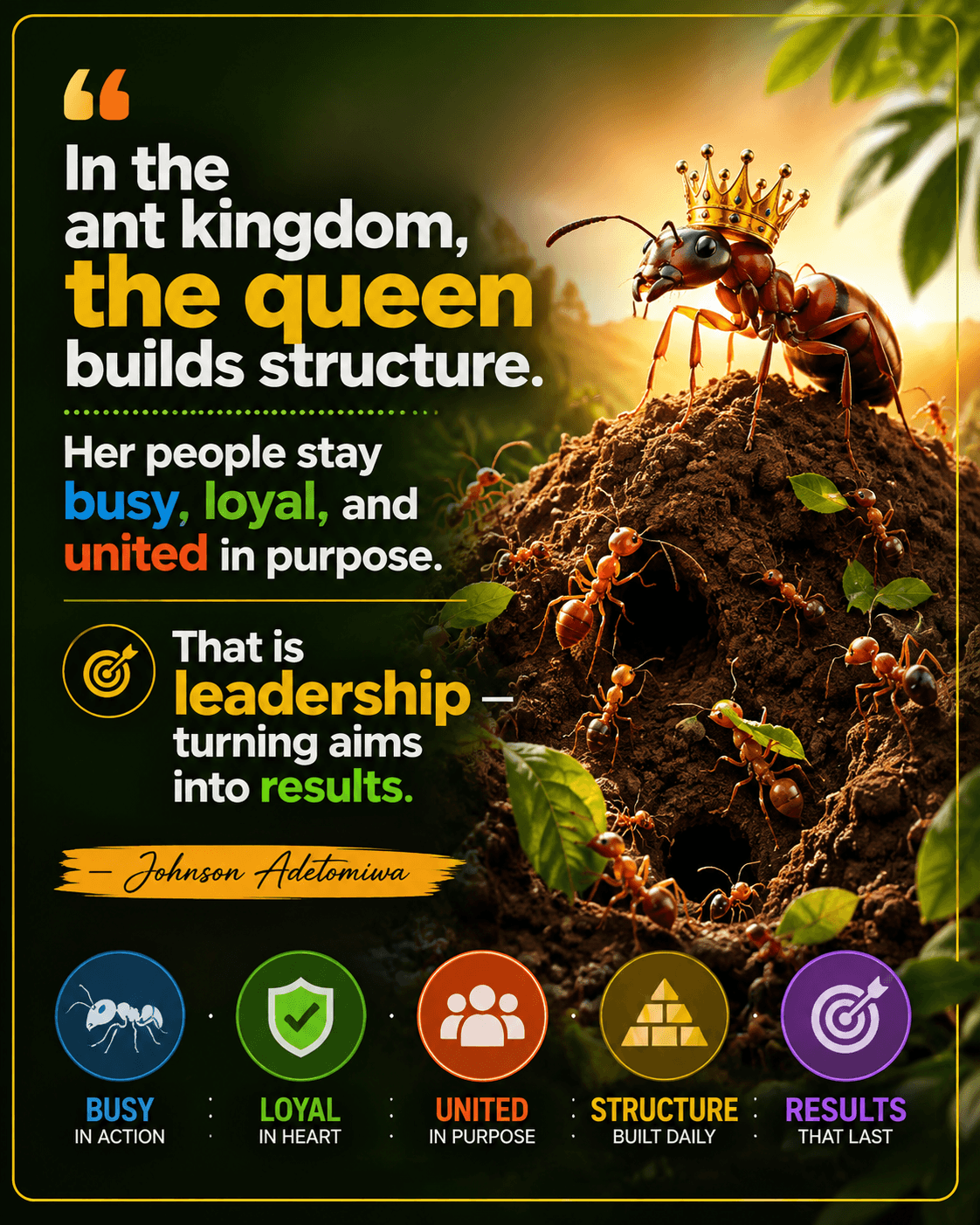 IN THE ANT KINGDOM
