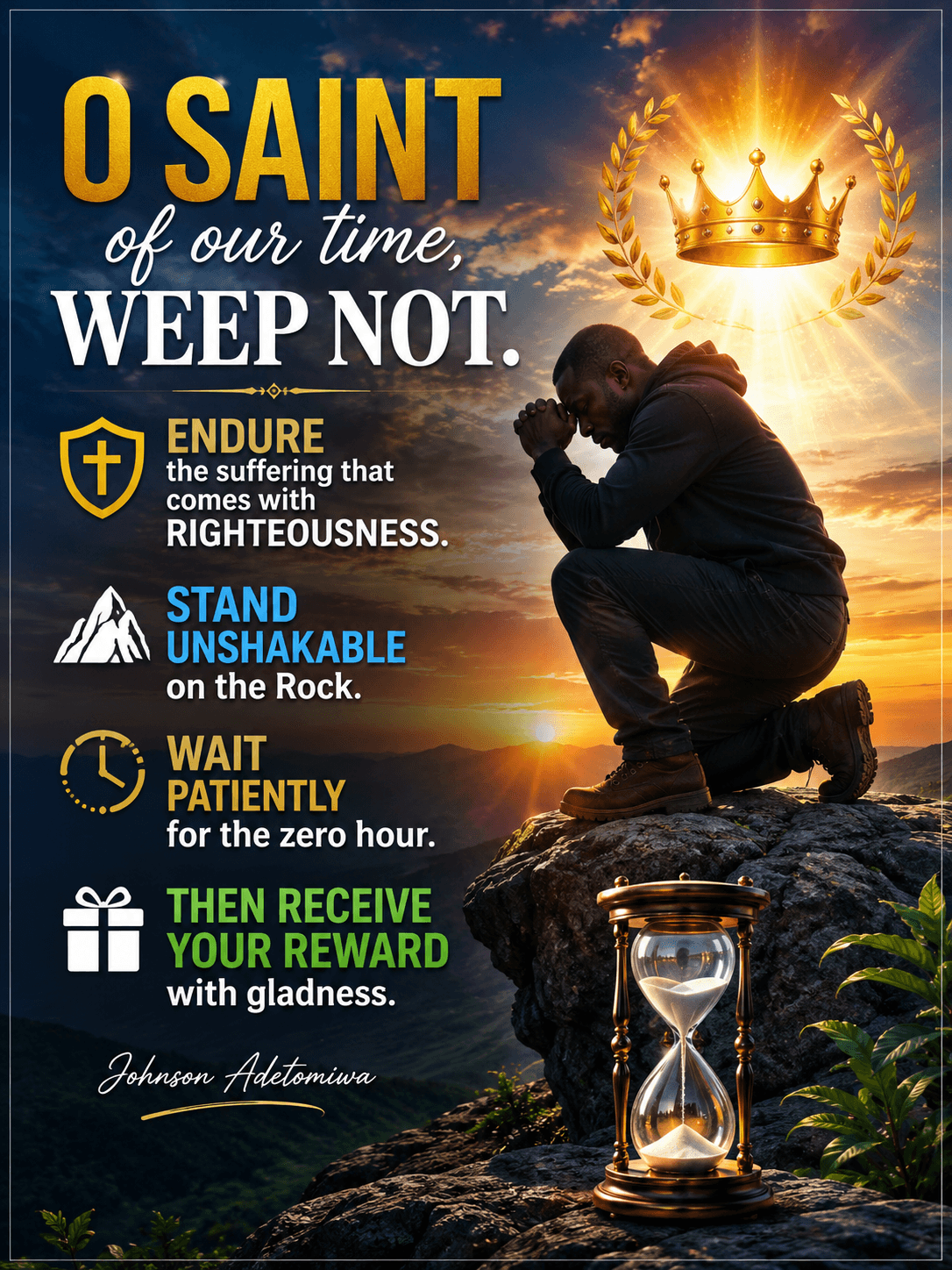 WEEP NOT