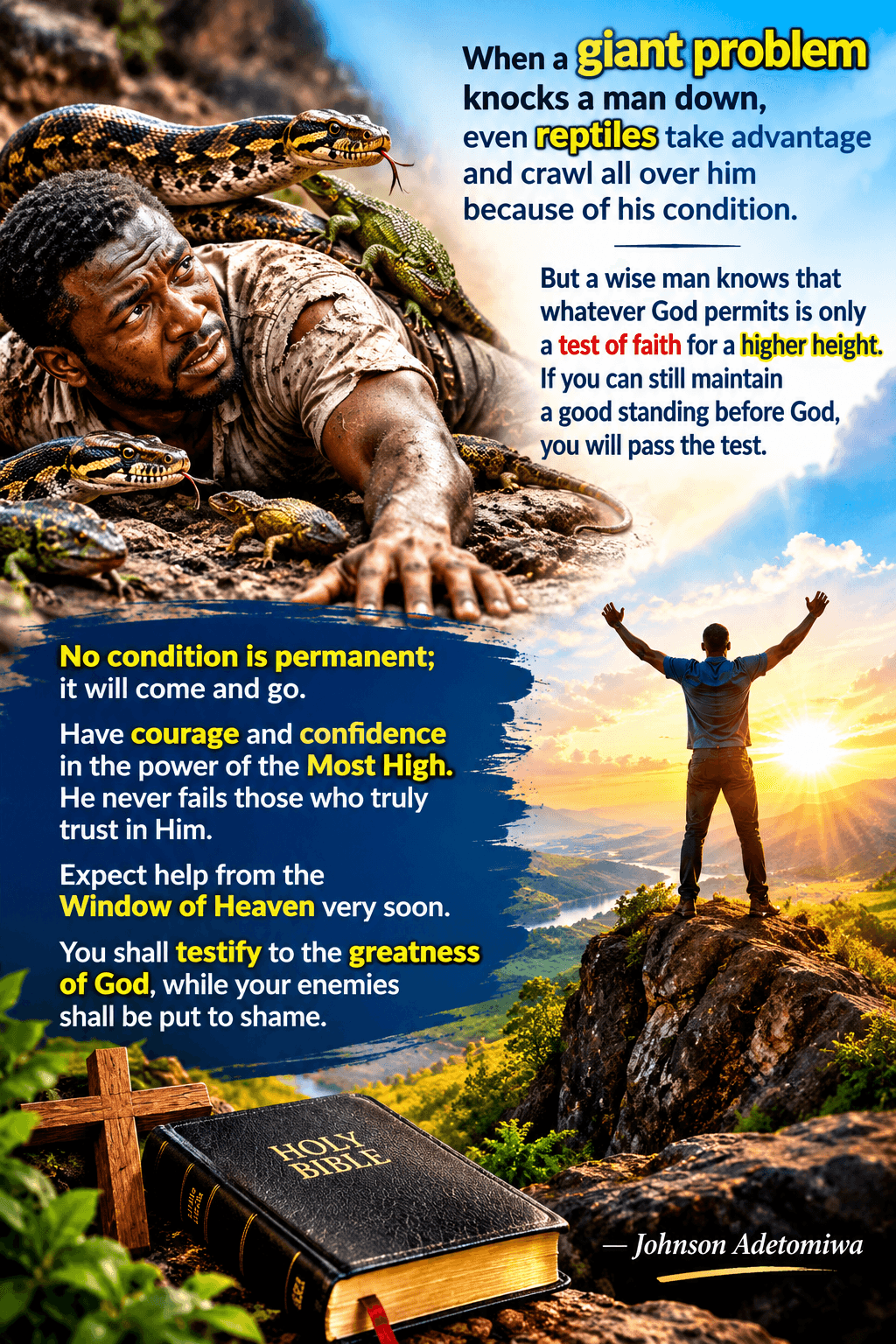 THE GIANT PROBLEM AND THE REPTILES